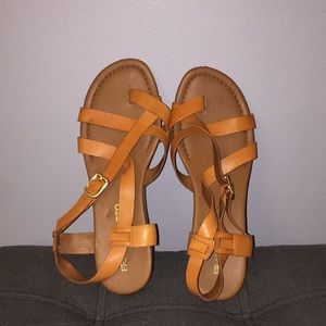 Franco sarto leather sandals